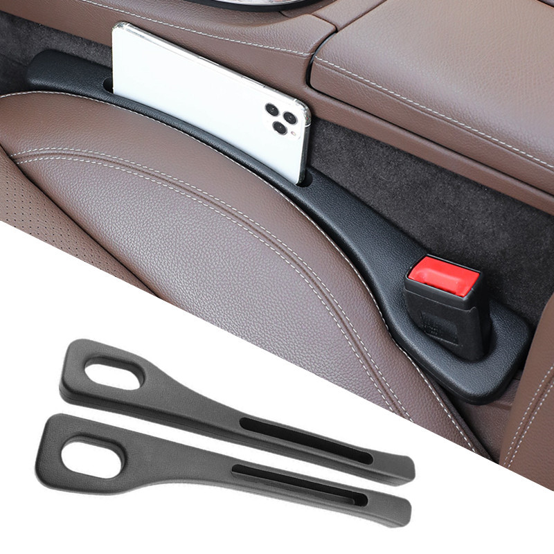 Phone Accessories Crochet - 2 個カーシートギャップフィラーサイドシームプラグストリップ漏れ防止充填ストリップすべての車モデル財布電話ホルダー自動車アクセサリー
