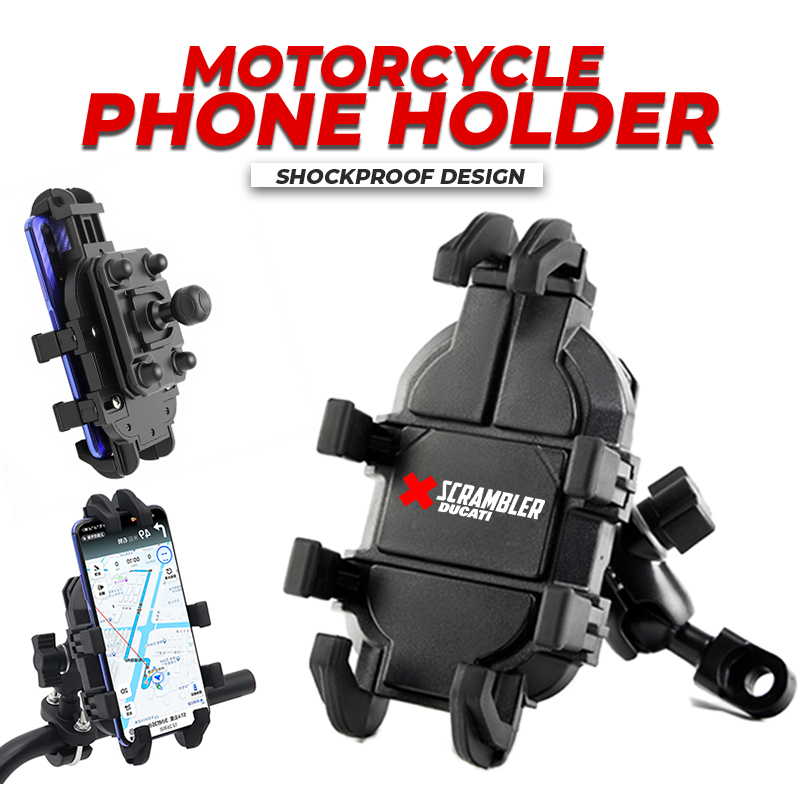 Phone Accessories Icon - 携帯電話ホルダー GPS スタンドブラケットオートバイアクセサリードゥカティスクランブラー 400 800 1100
