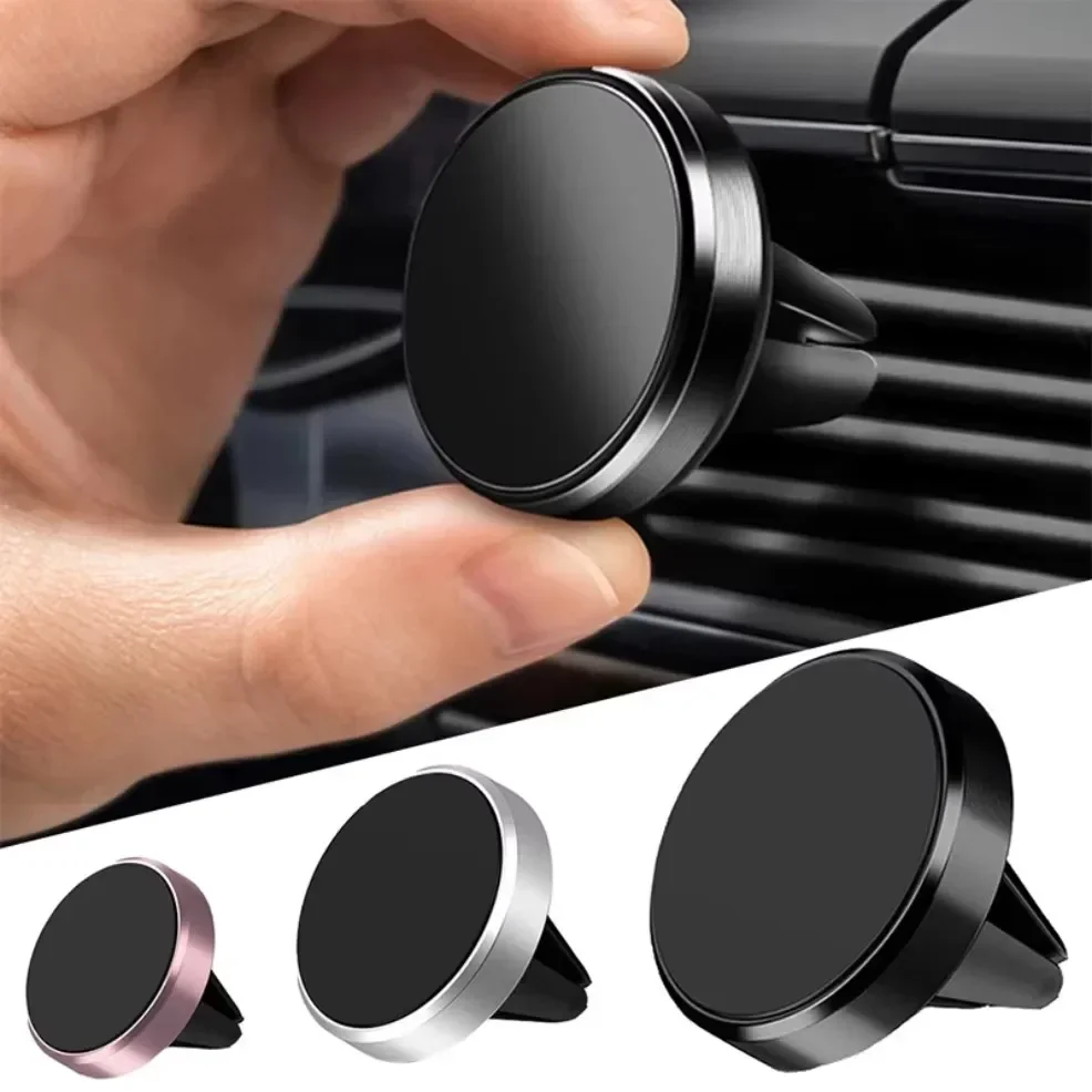 Phone Accessories Holder Car - マグネット式車載携帯電話ホルダー 車内エアコン吹き出し口用マウント ユニバーサルモバイルスマートフォンスタンド マグネットホルダー iPhone、Samsung対応