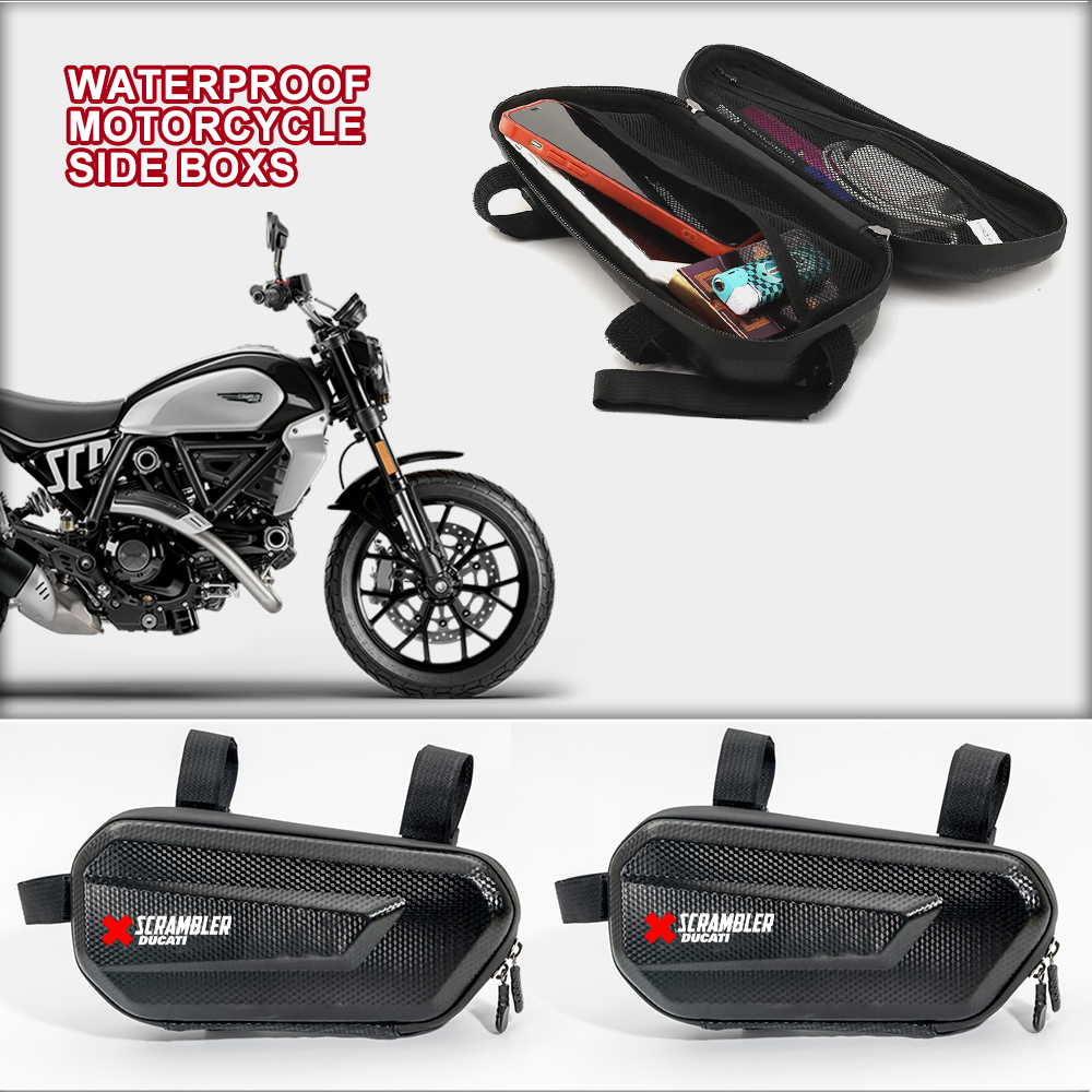 Phone Accessories Icon - ハンドルバーバッグオートバイ防水電話収納袋アクセサリードゥカティスクランブラー 400 800 1100 アイコン 800