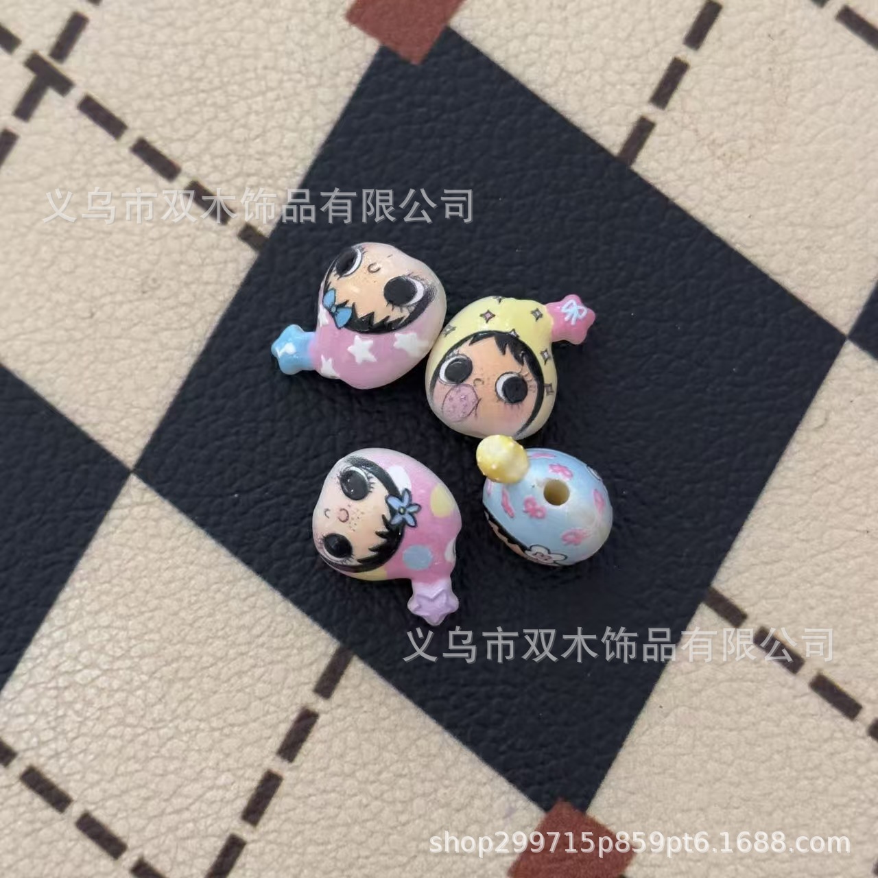 10個入りプリントレリーフスターハットユユアバタービーズDI - Phone Accessories Hanging のレビューと価格