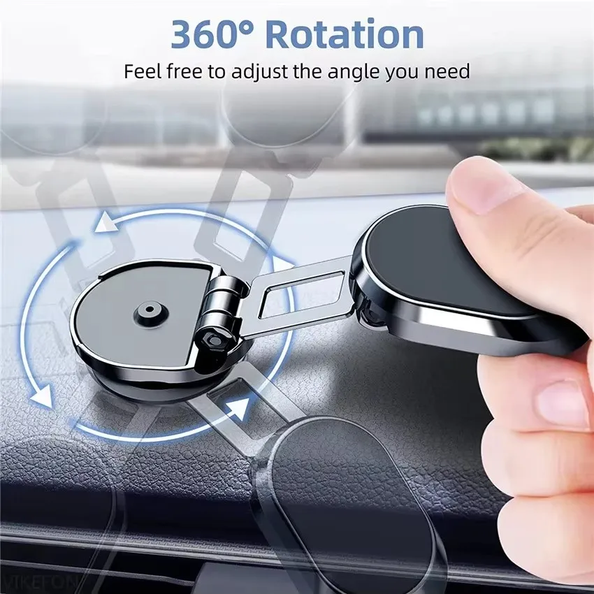 マグネット式車載電話ホルダー マグネット式電話ブラケット 折 - Phone Accessories Holder Car のレビューと価格