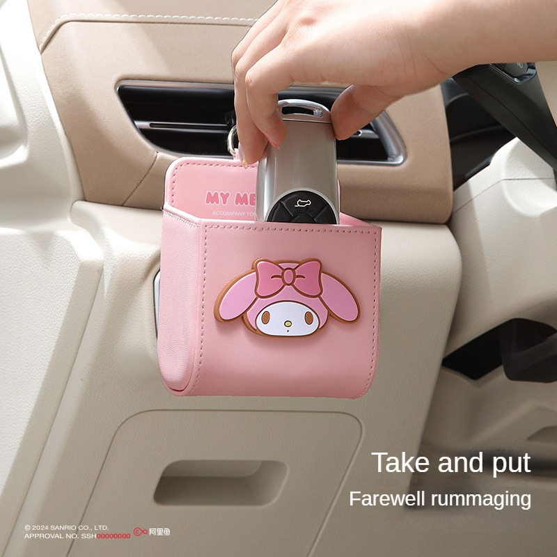 サンリオ クロミ ハローキティ 車用エアコン吹き出し口収納ボ - Phone Accessories Hanging のレビューと価格