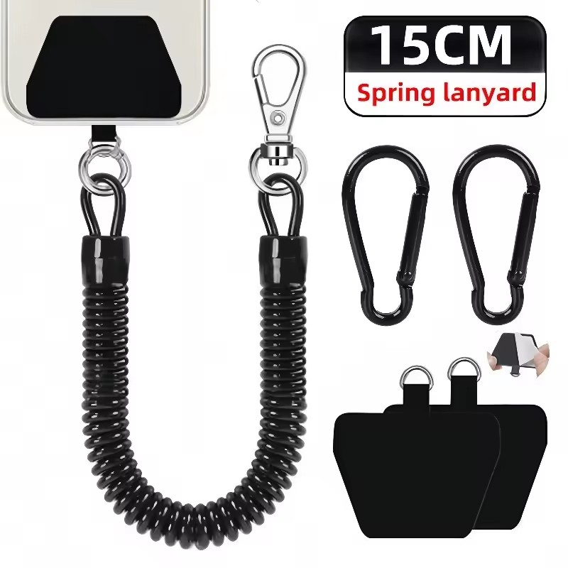 盗難防止伸縮式スプリングランヤード、紛失防止リストセーフティ - Phone Accessories Hanging のレビューと価格