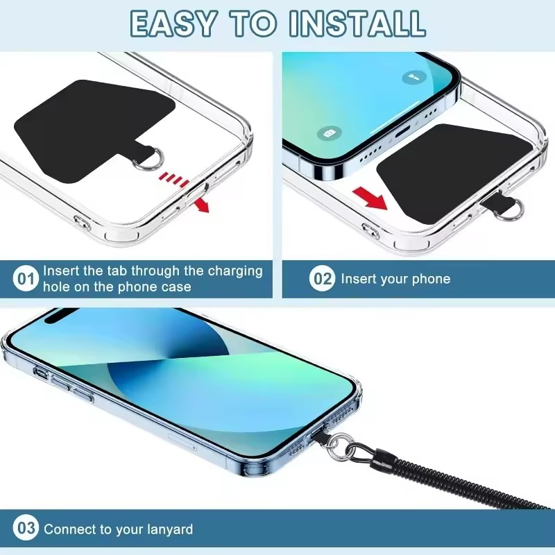盗難防止伸縮式スプリングランヤード、紛失防止リストセーフティ - Phone Accessories Hanging のレビューと価格