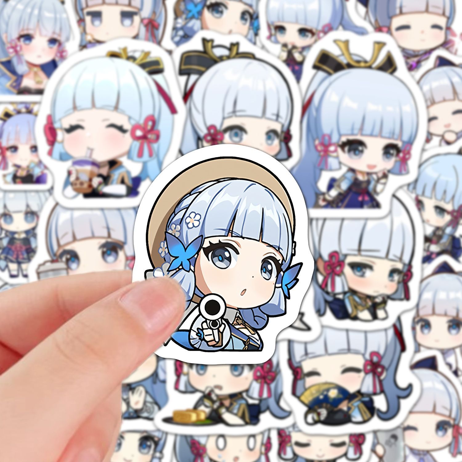 神里あやか 60 個原神アニメ学生ステッカー装飾ラップトップ - Phone Accessories In China のレビューと価格
