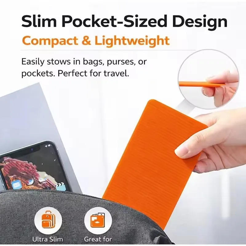 柔軟で折りたたみ可能なシリコン製携帯電話ホルダー、ポータブル - Desk Phone Stand のレビューと価格