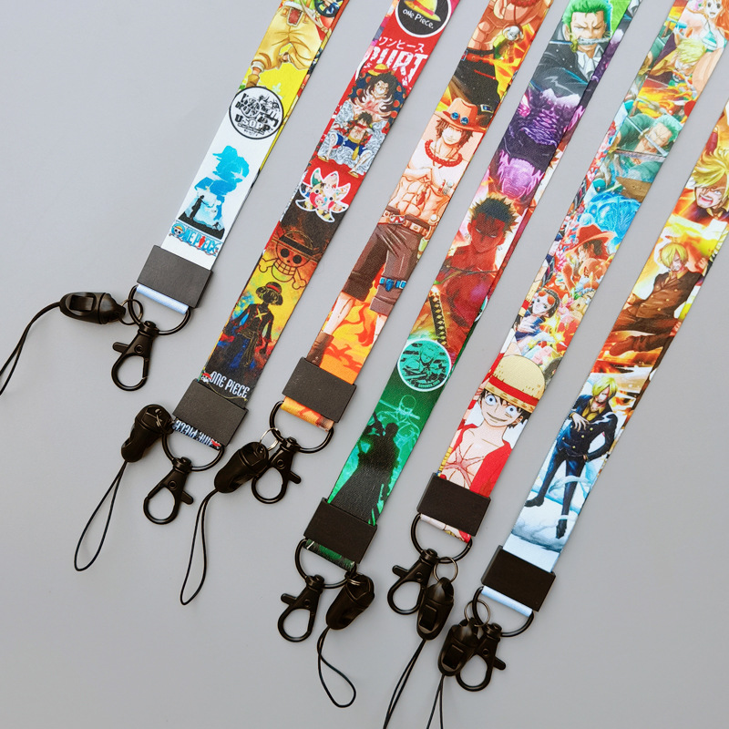 ワンピースアニメ漫画携帯電話ストラップ、可愛いネックストラッ - Phone Accessories Hanging のレビューと価格