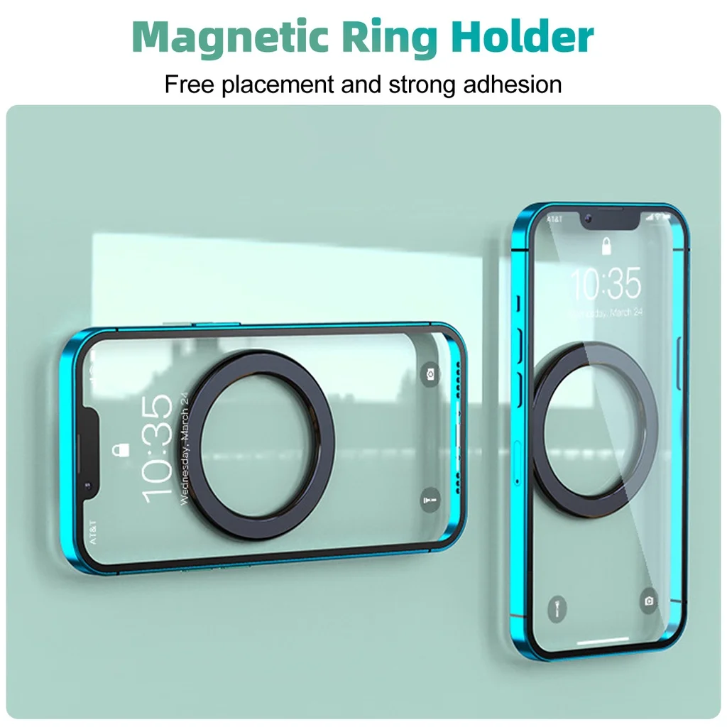 MagSafe対応 磁気リングホルダー 強力マグネット 携帯 - Phone Accessories Holder Car のレビューと価格