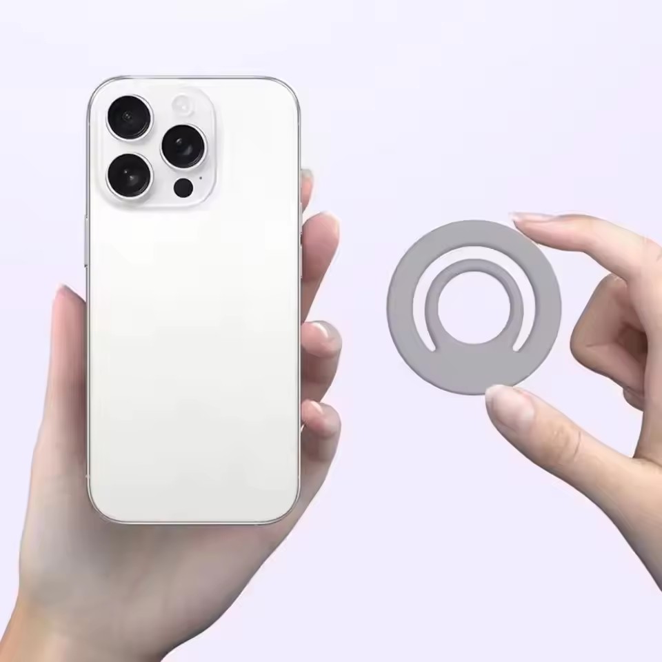 マグネット式シリコンスタンドフィンガーリング車載ホルダー i - Phone Accessories Crochet のレビューと価格