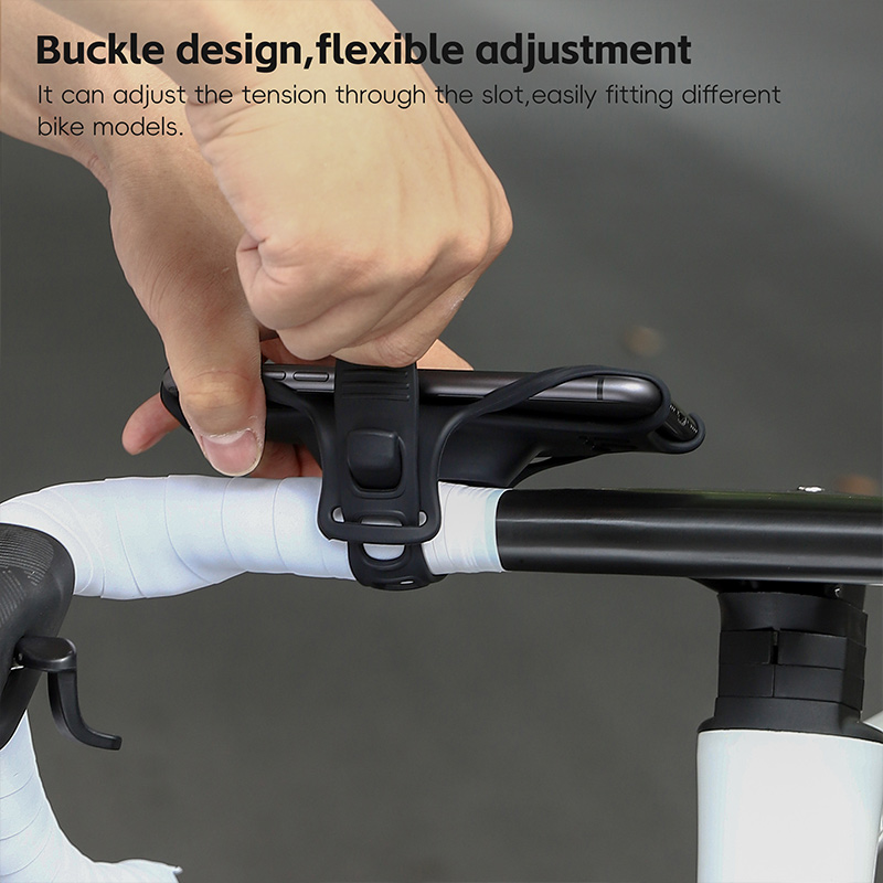 WEST BIKING ユニバーサルシリコンバイク電話ホルダ - Phone Accessories Crochet のレビューと価格