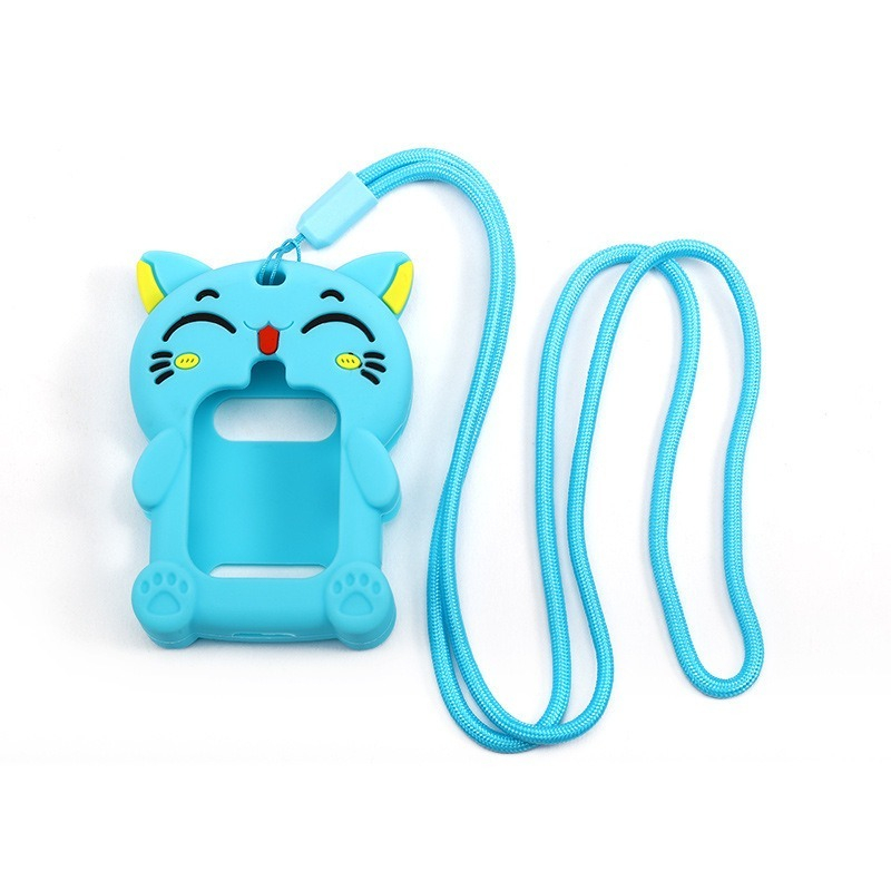 子供用のユニバーサルシリコン保護ケース,ハンギングブレスレッ - Neck Hanging Phone Holder のレビューと価格
