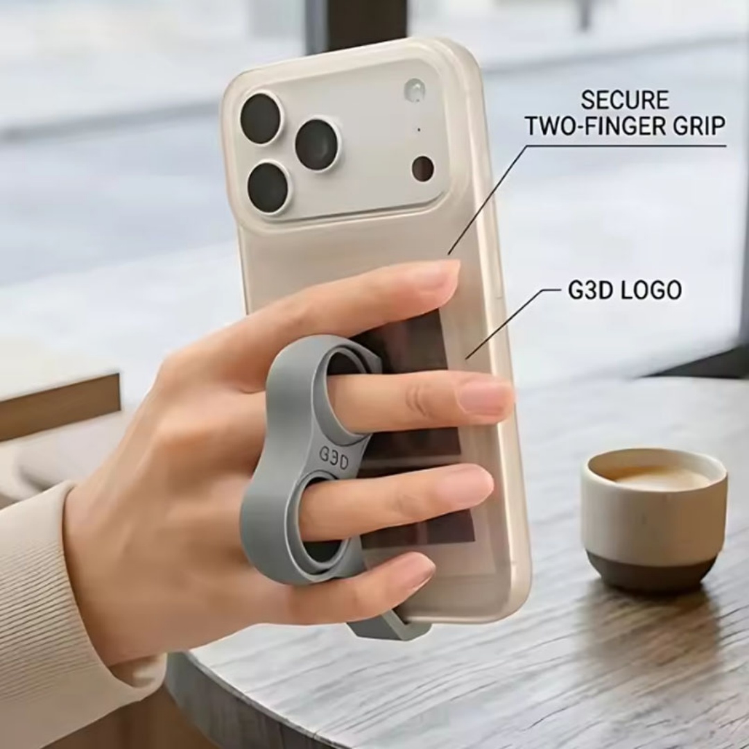 1個入り携帯電話グリップホルダー、フィンガーリンググリップス - Desk Phone Stand のレビューと価格