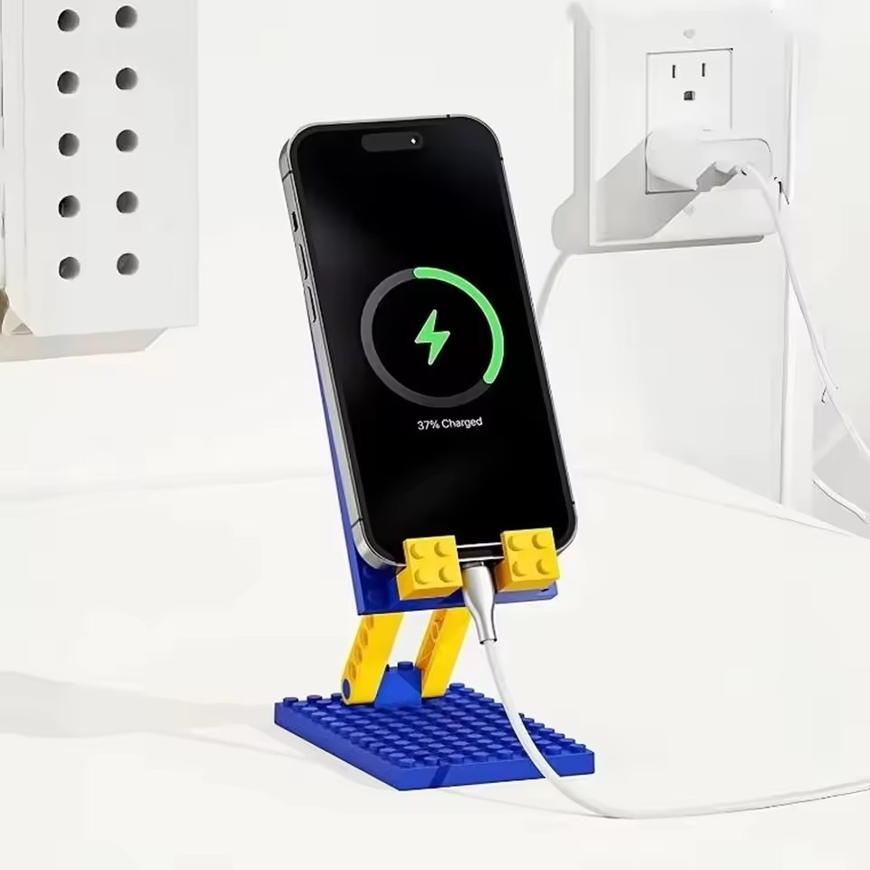 柔軟な折りたたみ式携帯電話ホルダー、創造的な折りたたみ式デス - Desk Phone Stand のレビューと価格