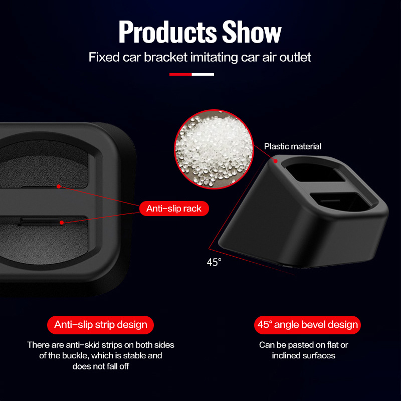 車載用ユニバーサル携帯電話ブラケットベース、ダッシュボード用 - Phone Accessories Holder Car のレビューと価格