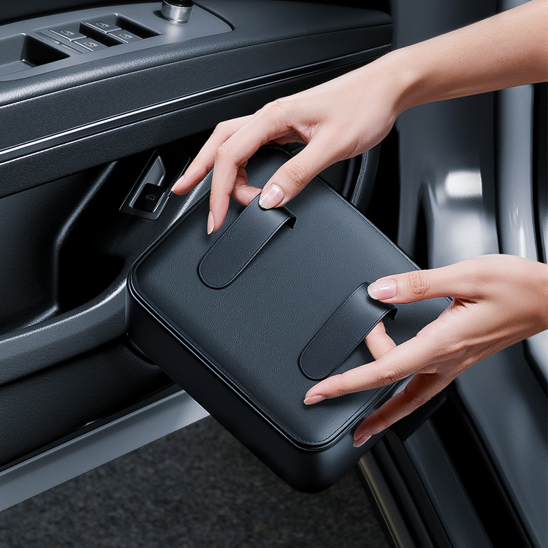 車のドア収納ポケットぶら下げカップホルダーユニバーサル自動車 - Phone Accessories Hanging のレビューと価格