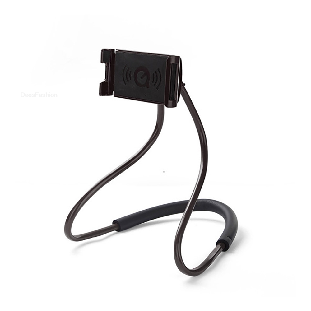 柔軟な携帯電話ホルダー、首掛け式怠惰なネックレスブラケット、 - Phone Accessories Hanging のレビューと価格